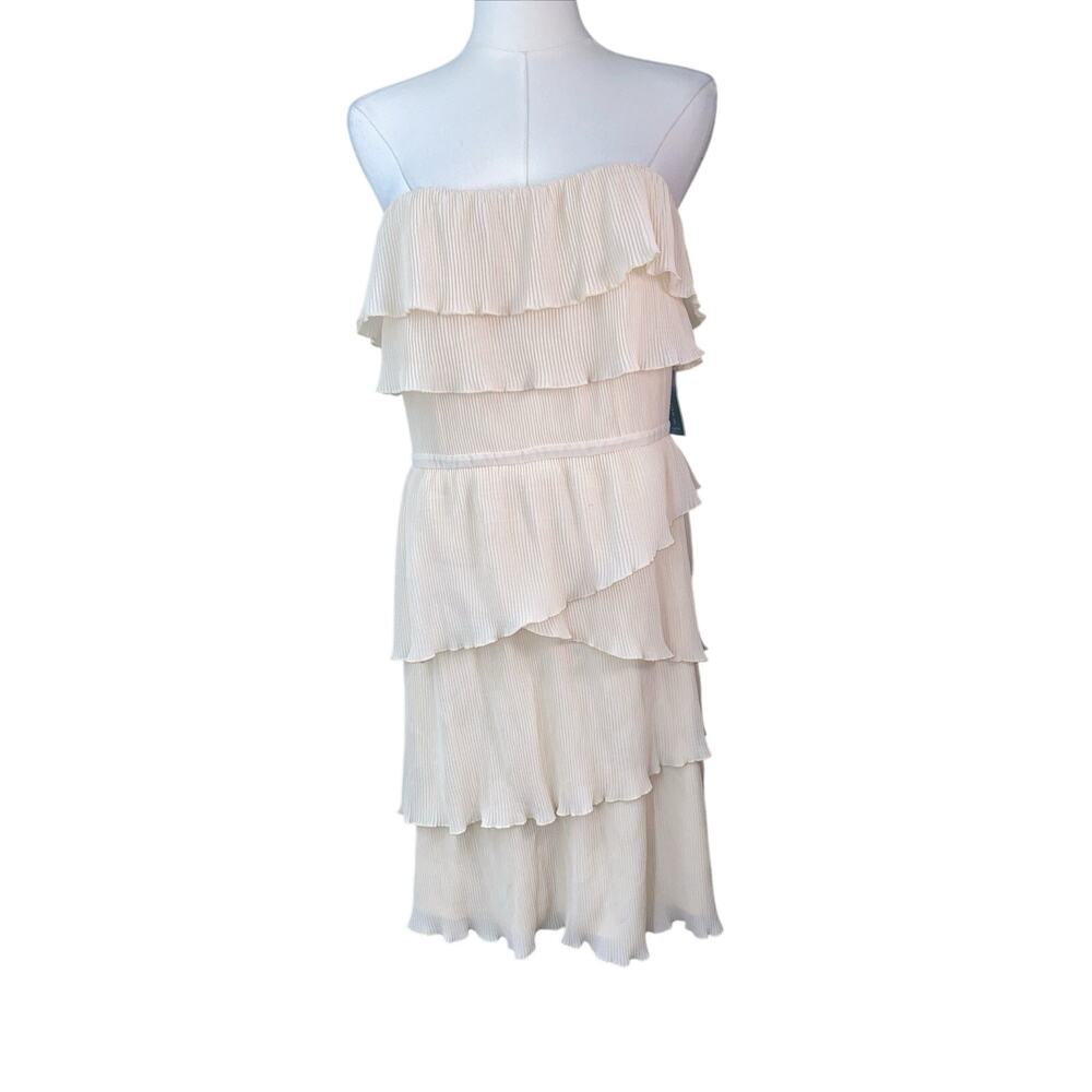 NWT Pins and Needles Drifter Kaleidoscope Collection Dress L Cream